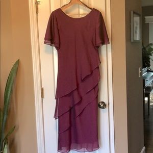 Raspberry Virgo formal dress, size 12 petite